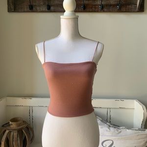 Women’s Love Tree Cropped Tank Top Size S